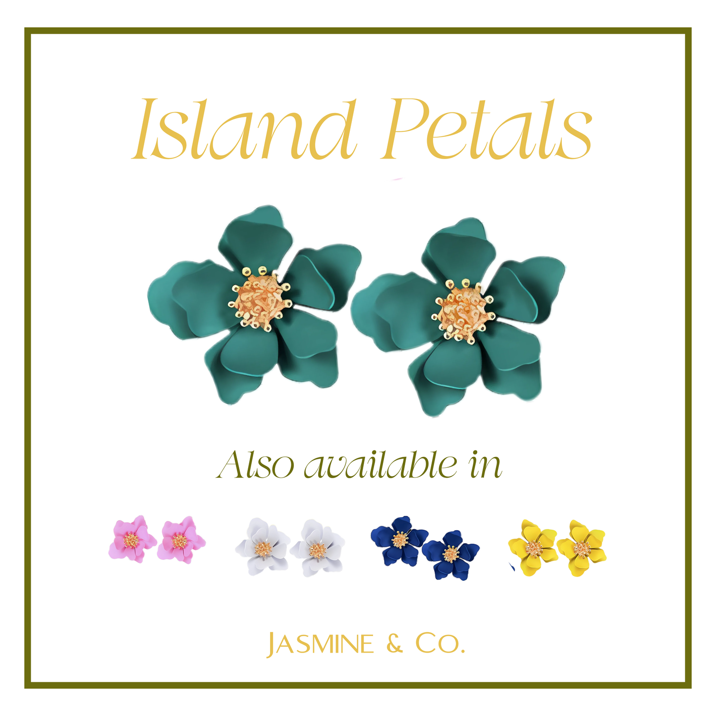 Island Petals Earrings