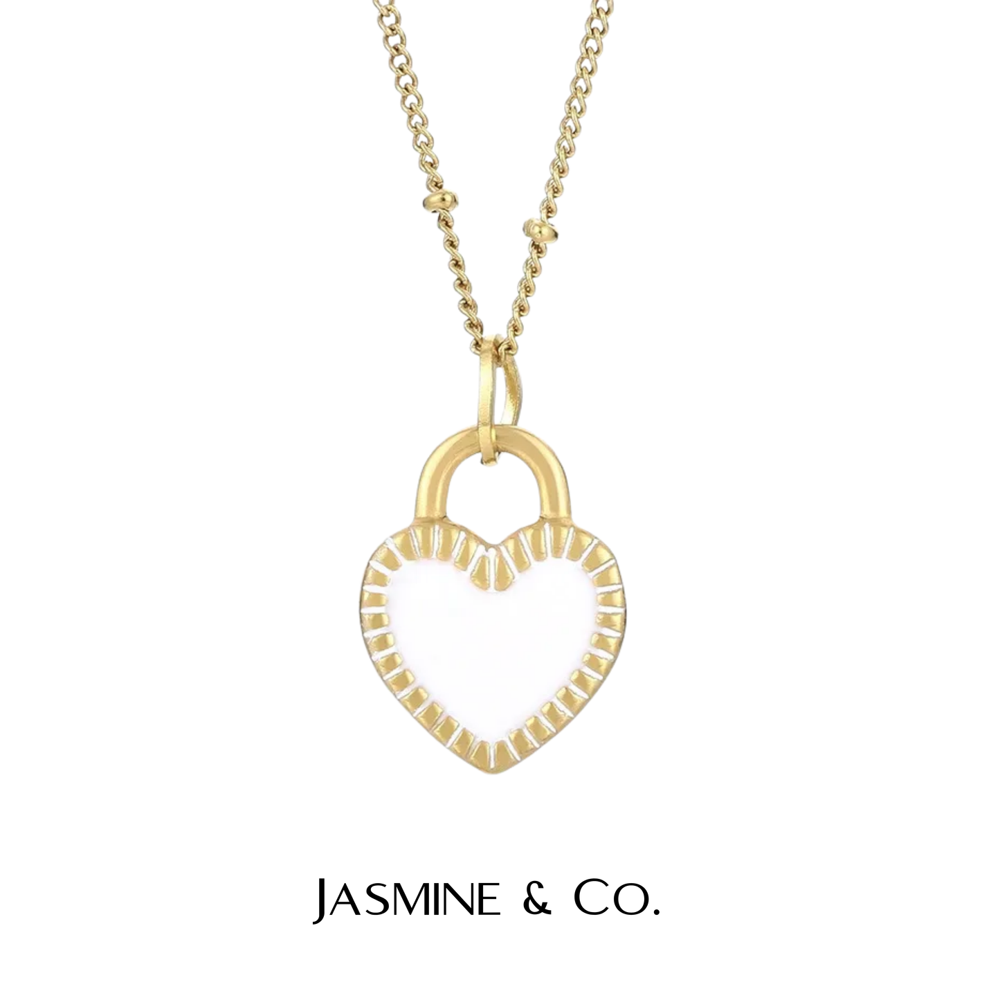 Locked In Pendant Necklace