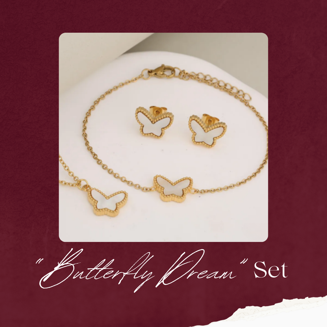 Adored Wings Jewelry Set