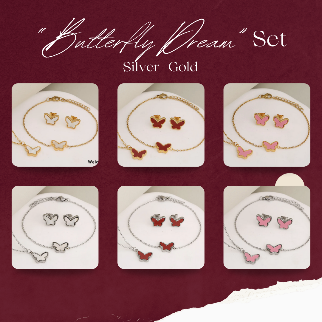 Adored Wings Jewelry Set