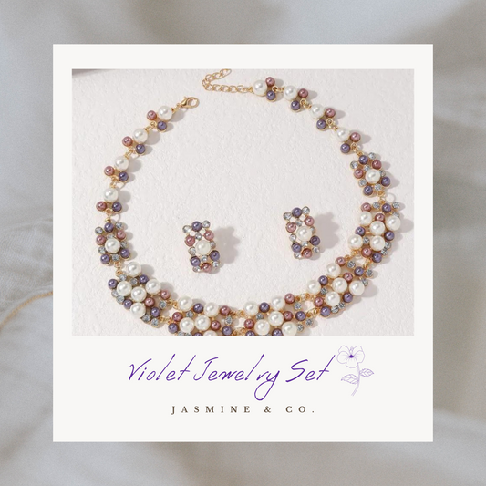 Violet Jewelry Set