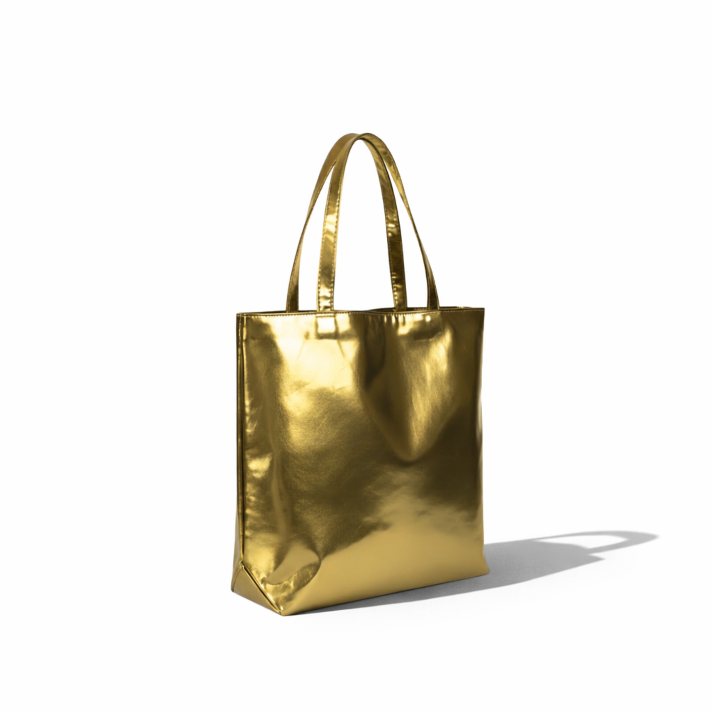 Metallic Tote