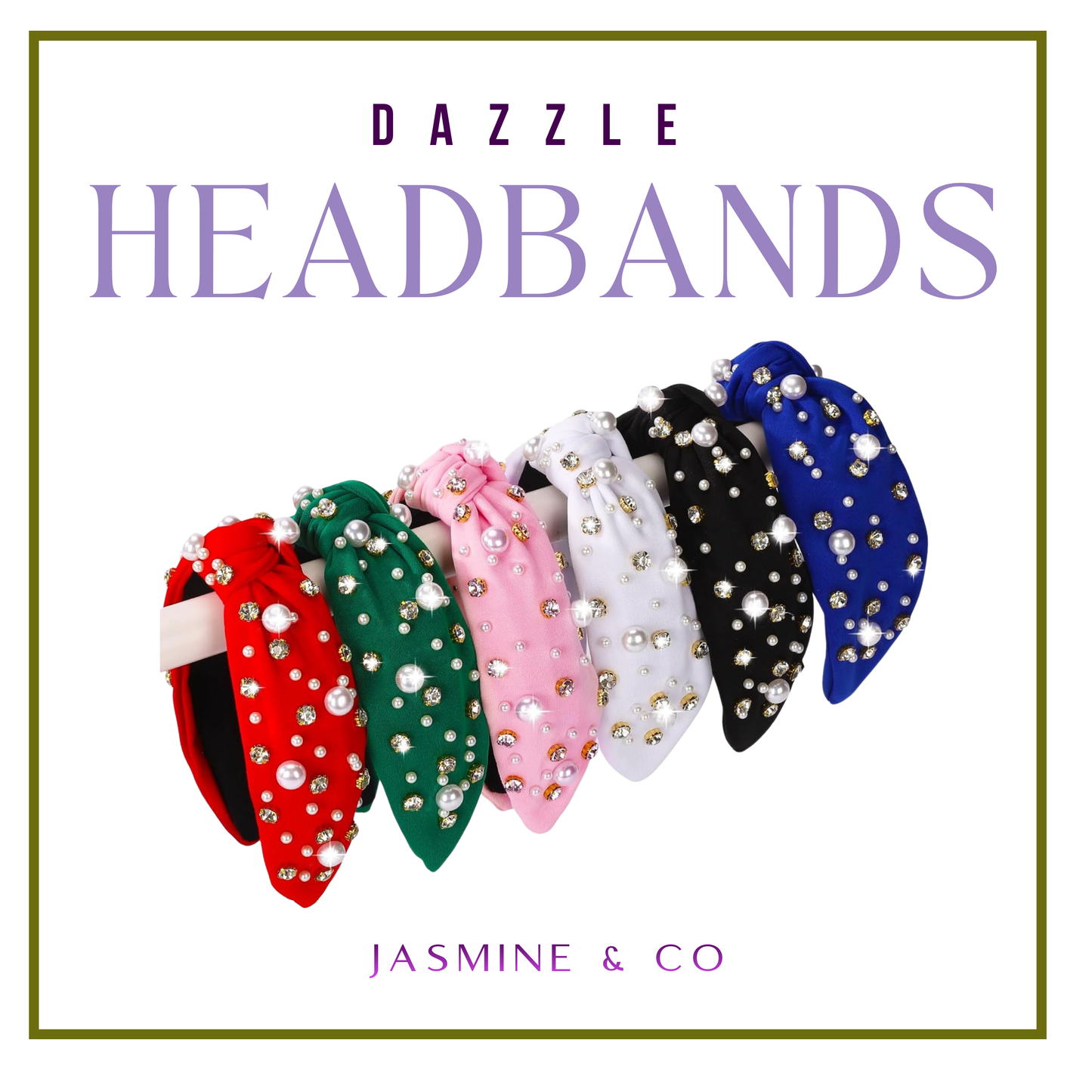 Dazzle Pearl Headbands